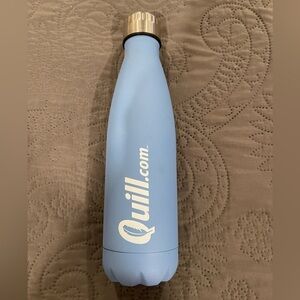 Quill.com Blue Insulated Water Bottle